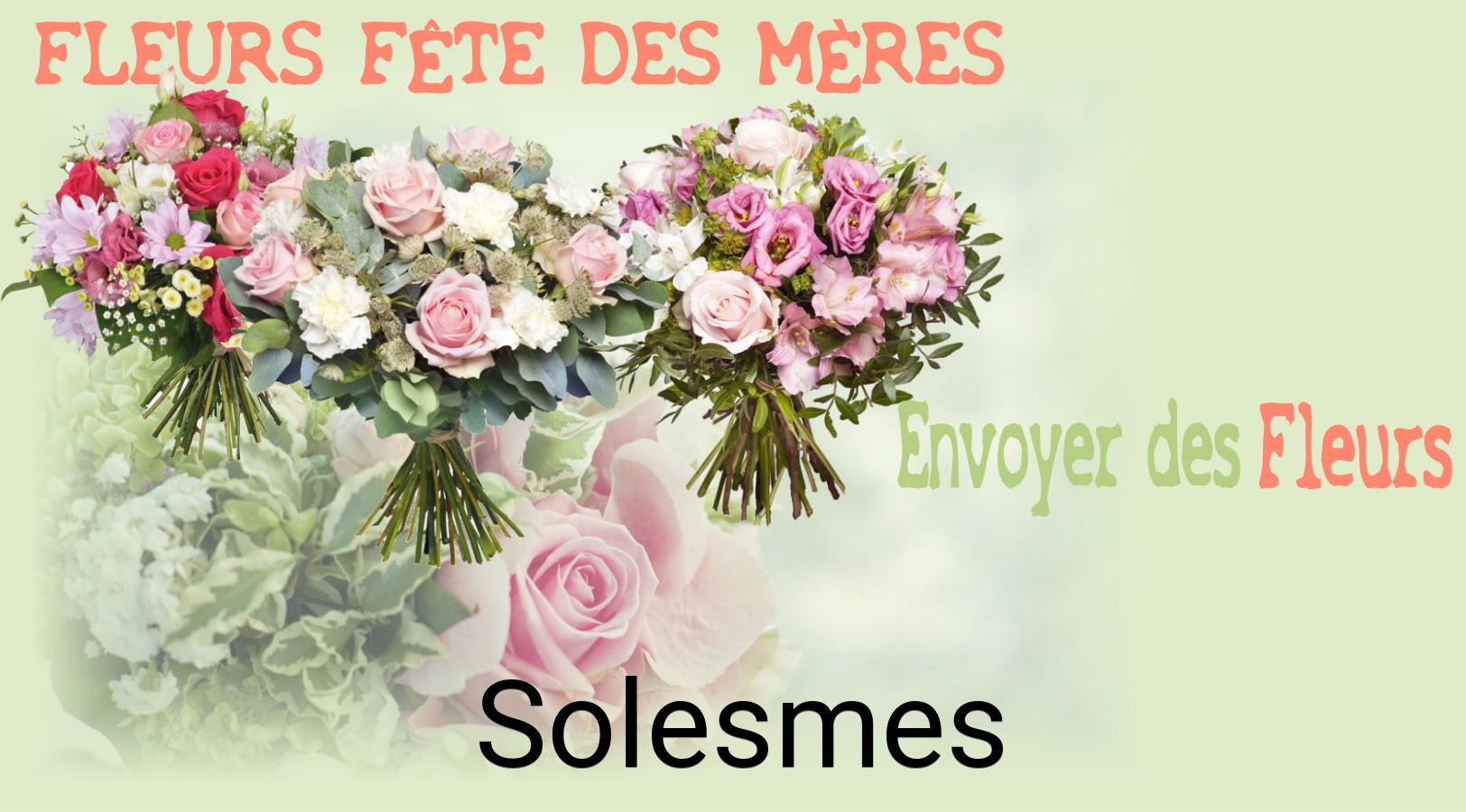 Bouquet de Fête des Mères livré à Solesmes
